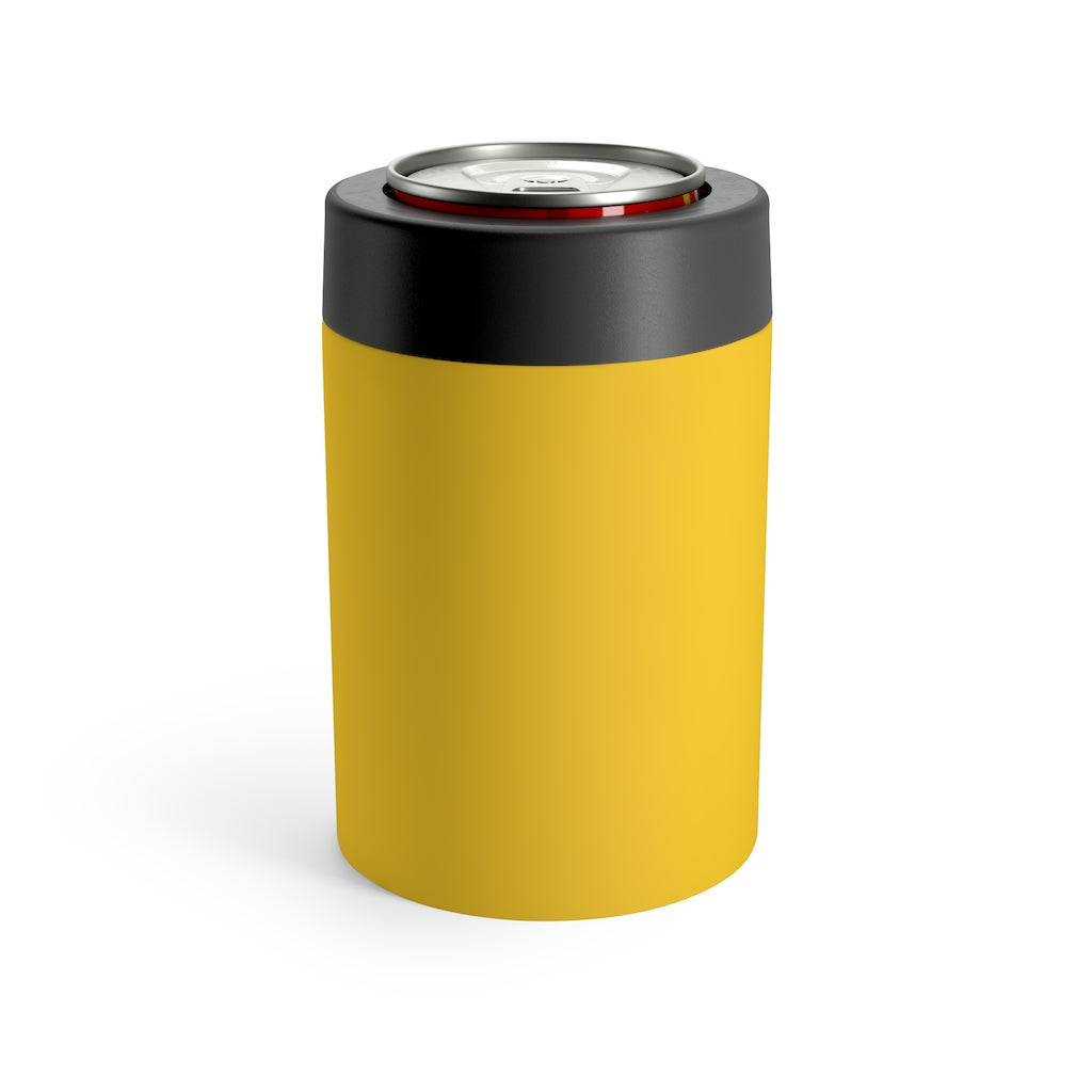 Anti Sobriety Society Can Cooler (Yellow)