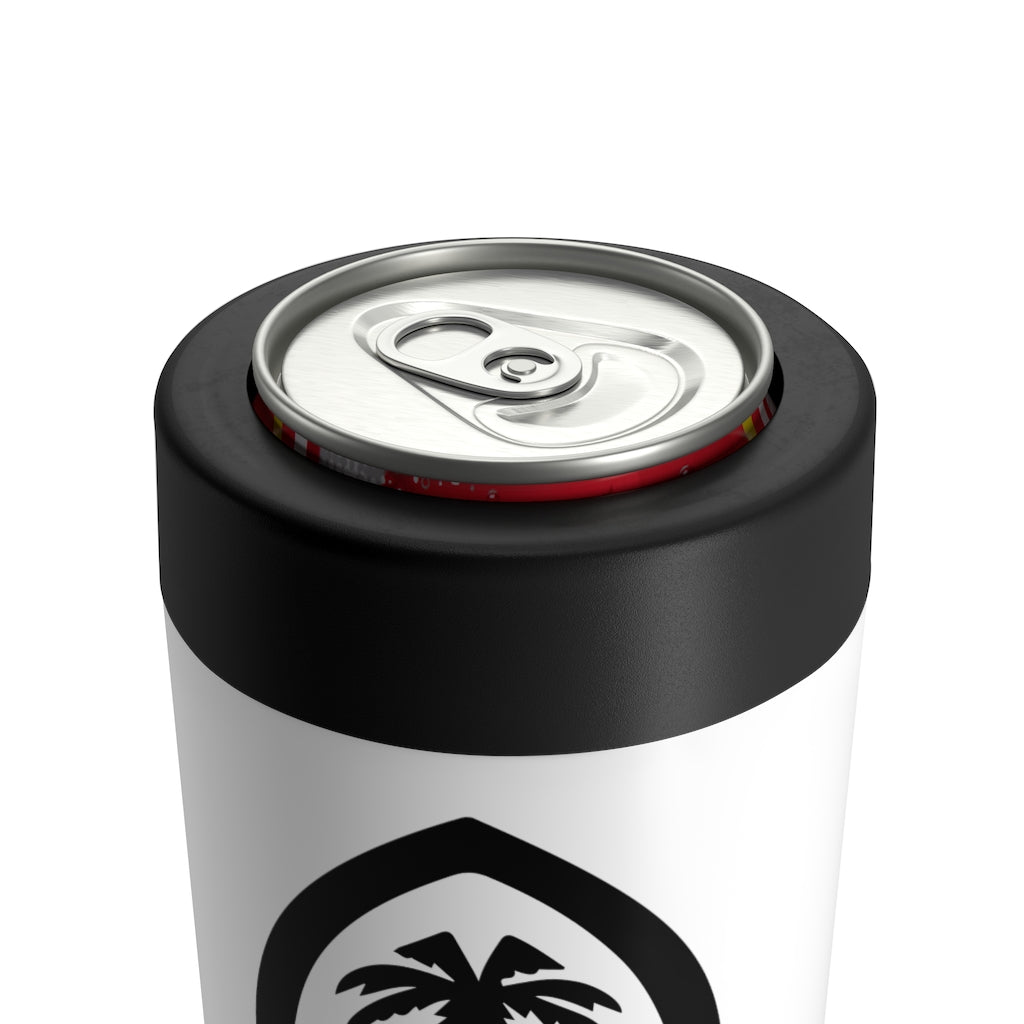 BEER-JITSU GU Seal Can Cooler (White)