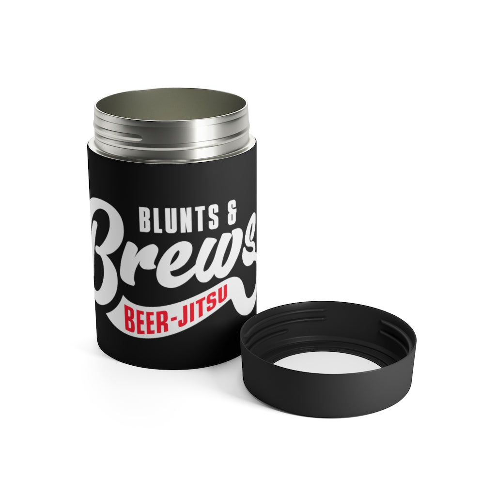 Blunts & Brews Can Cooler (Black)