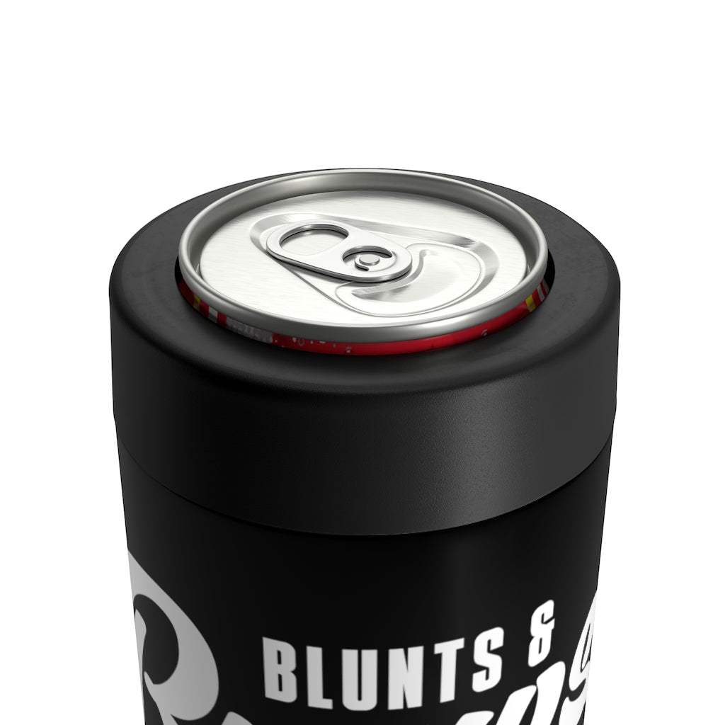 Blunts & Brews Can Cooler (Black)