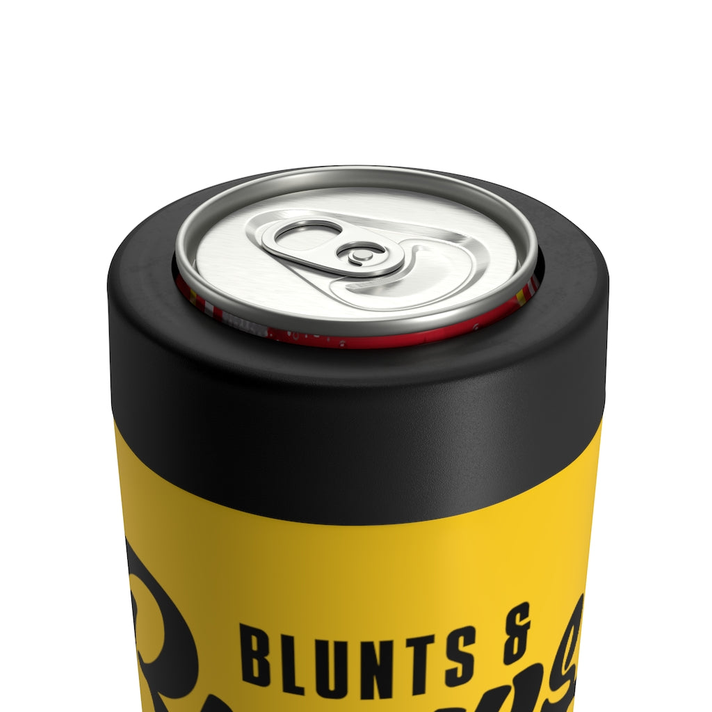 Blunts & Brews Can Cooler (Yellow)