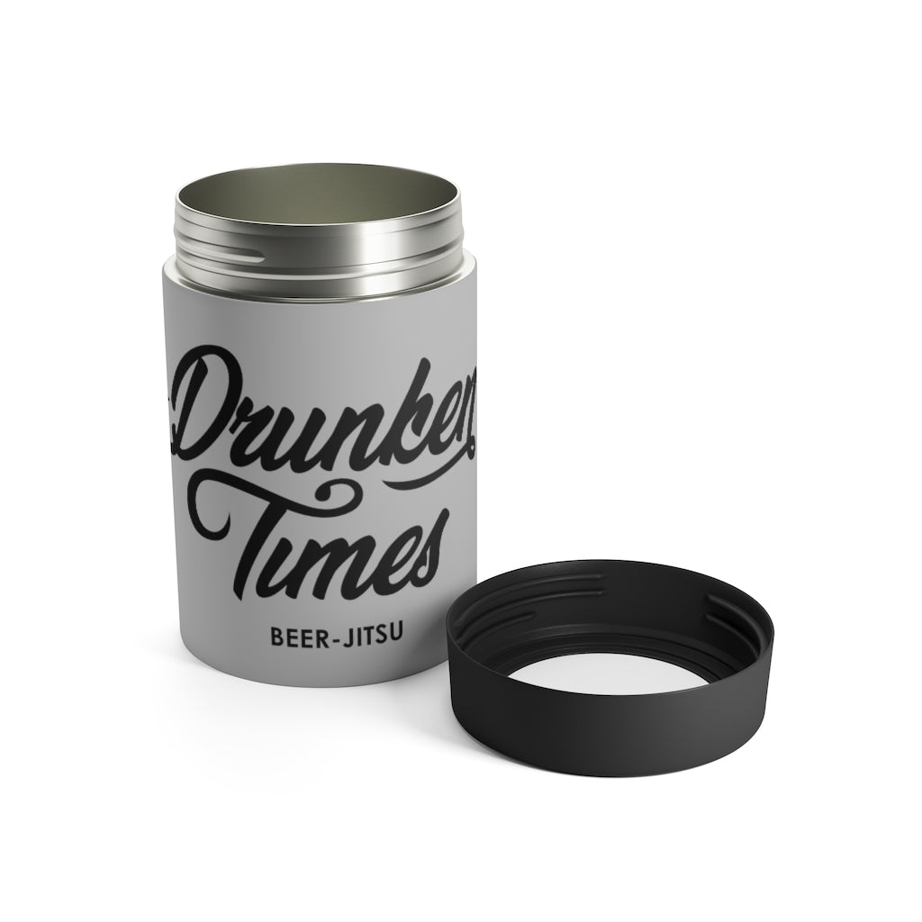 Drunken Times Can Cooler (Gray)