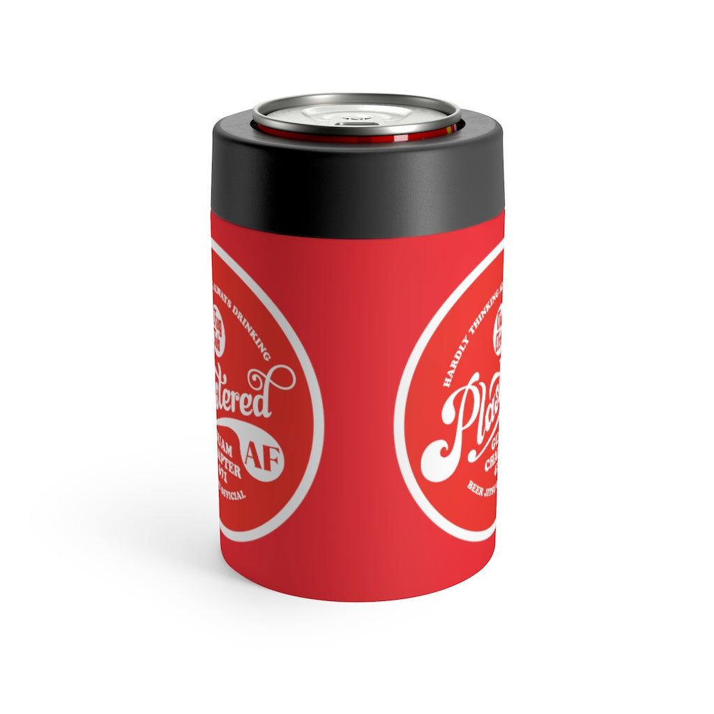 Plastered AF Can Cooler (Red)