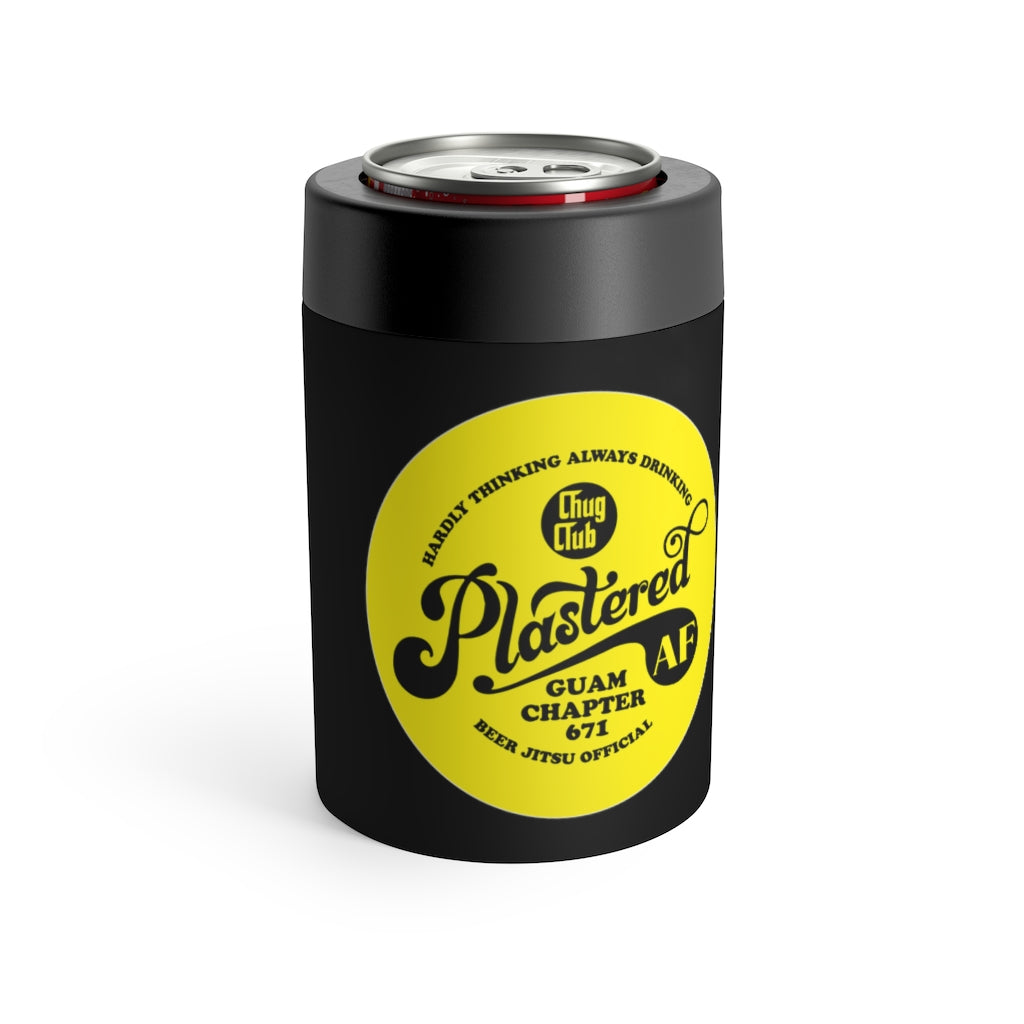 Plastered AF Can Cooler (Black)