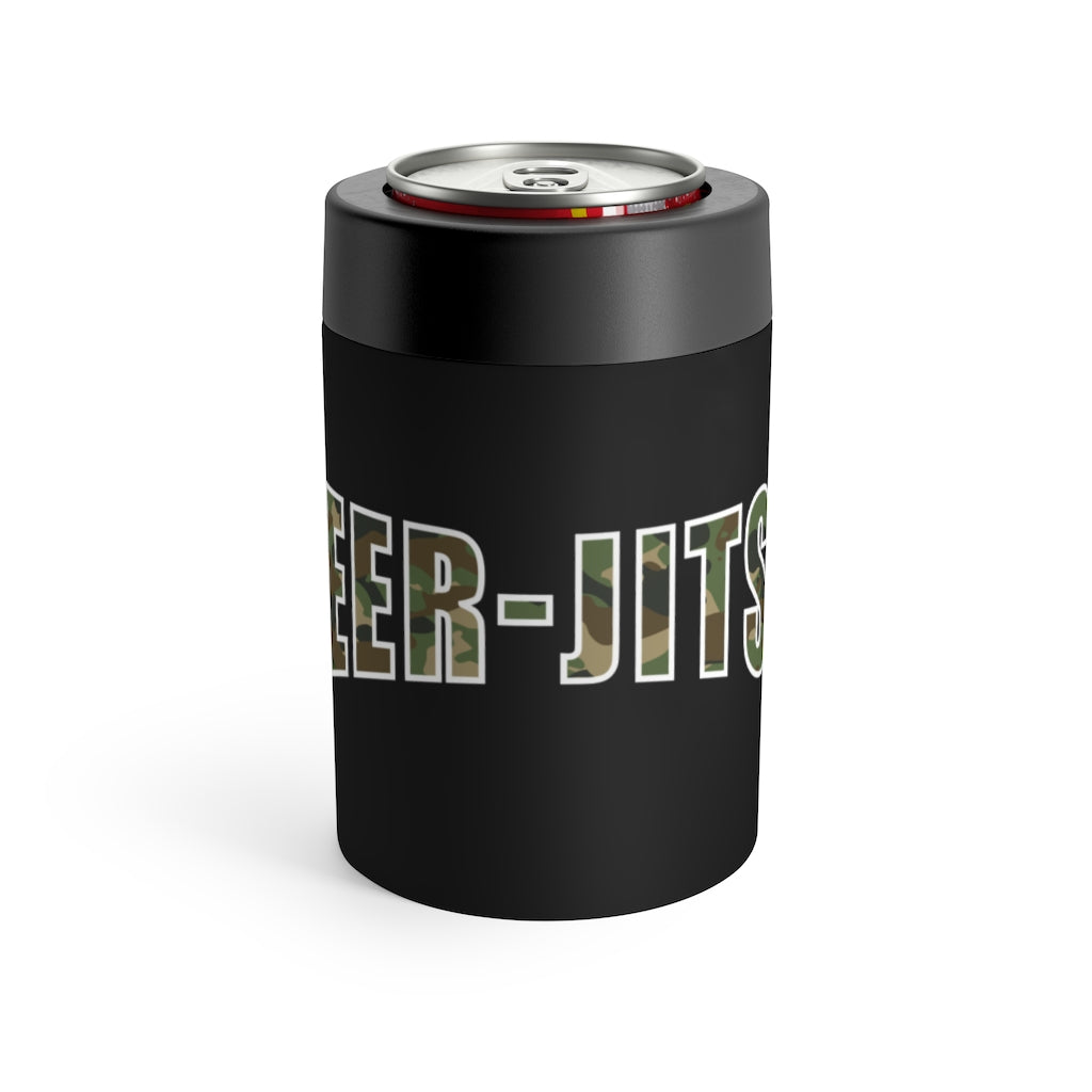 BEER-JITSU Camo Can Cooler