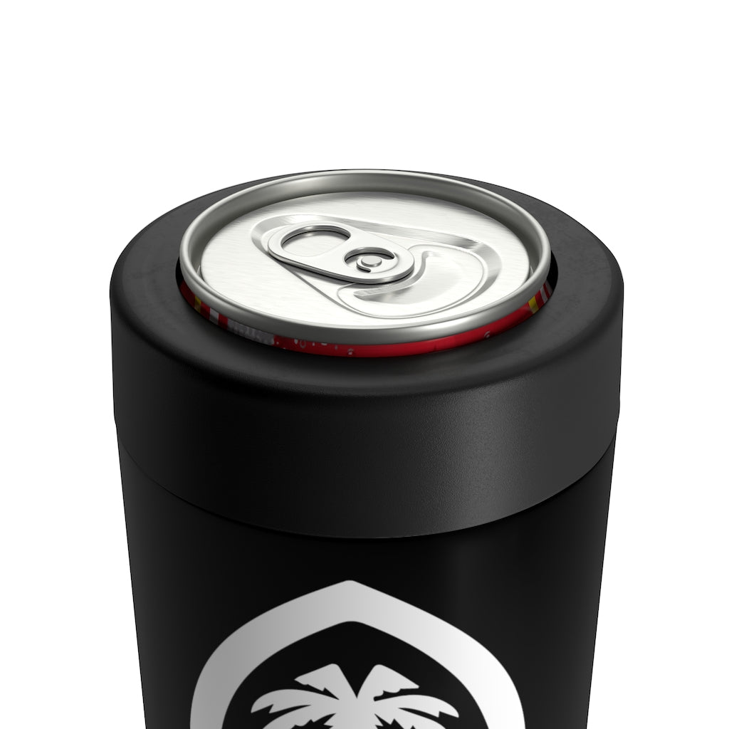 BEER-JITSU GU Seal Can Cooler (Black)