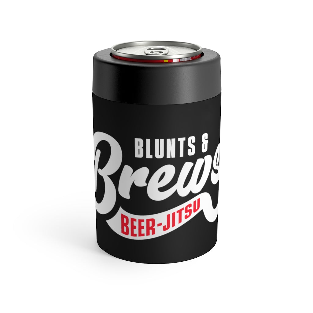 Blunts & Brews Can Cooler (Black)