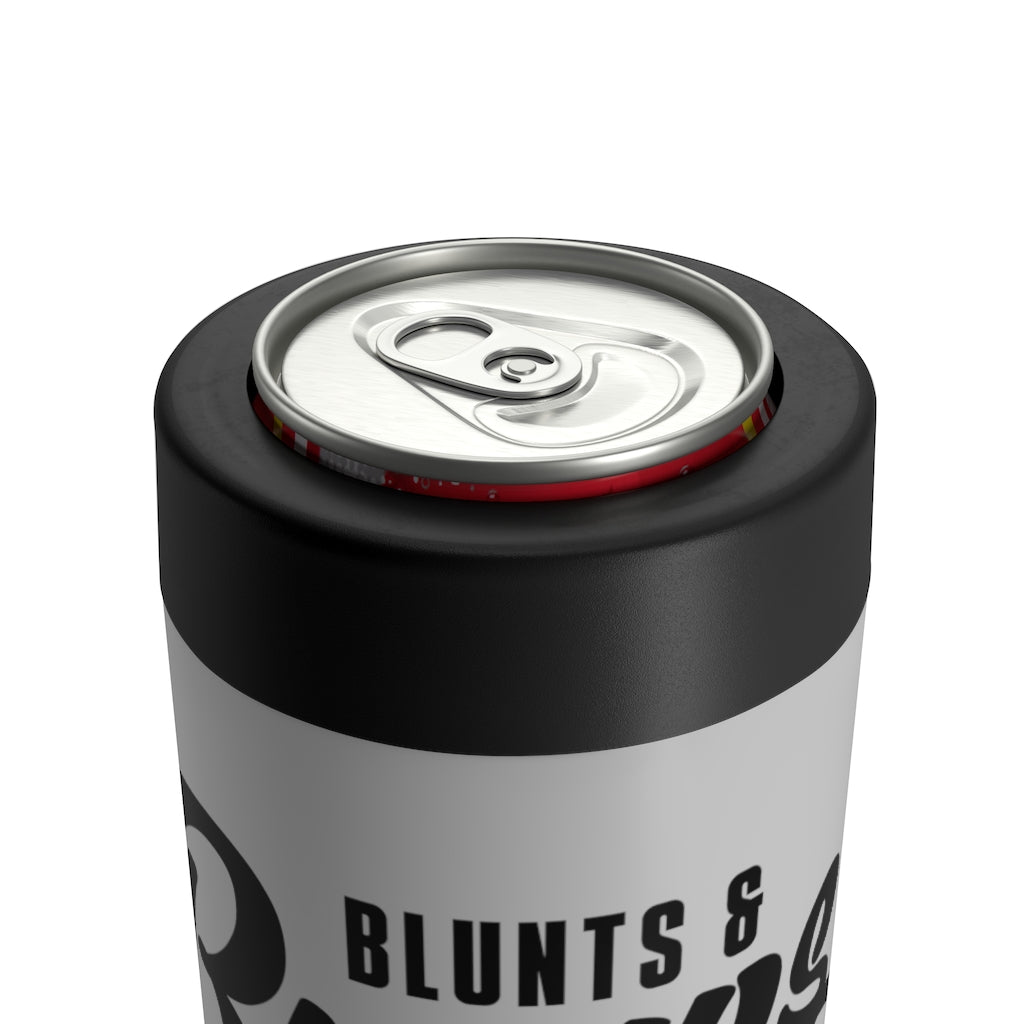 Blunts & Brews Can Cooler (Gray)