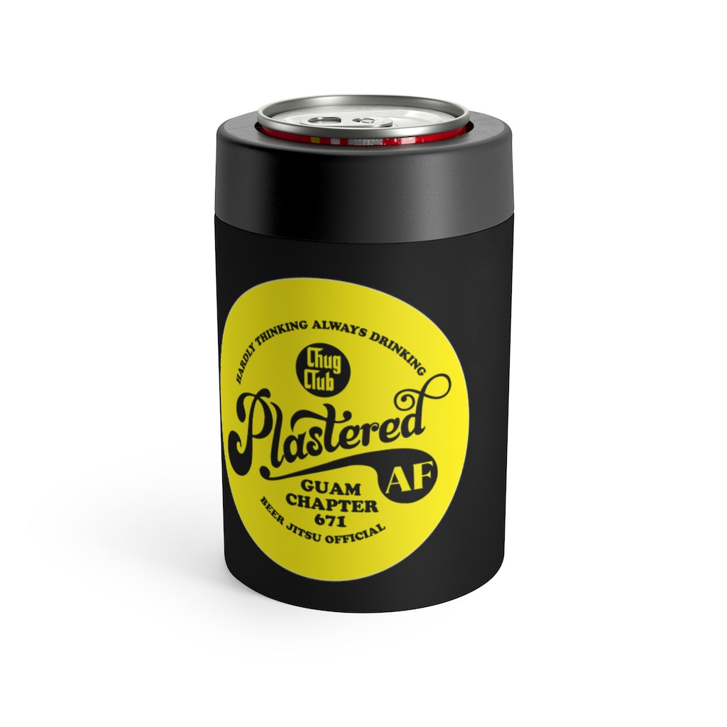 Plastered AF Can Cooler (Black)