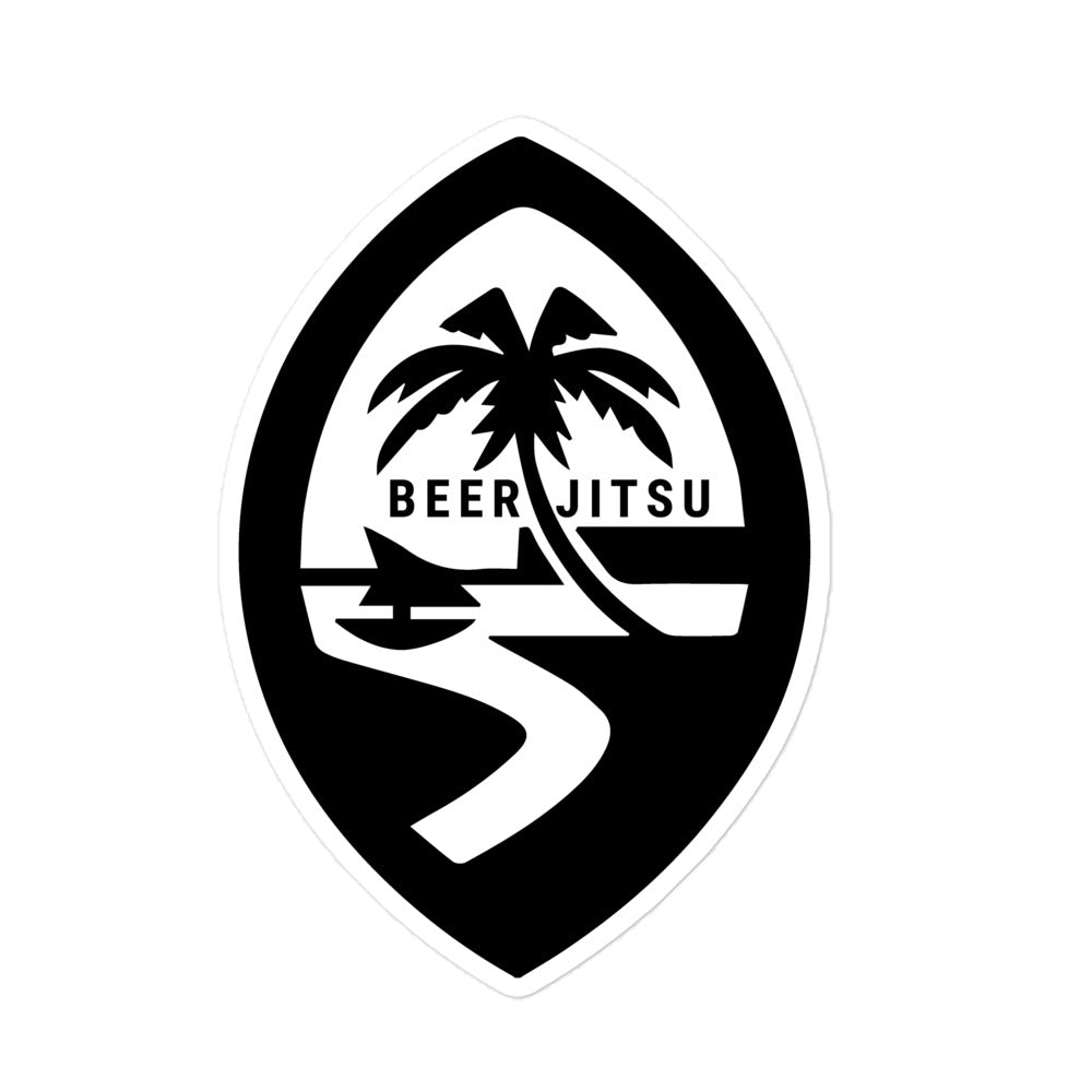 BEER-JITSU GU Seal stickers