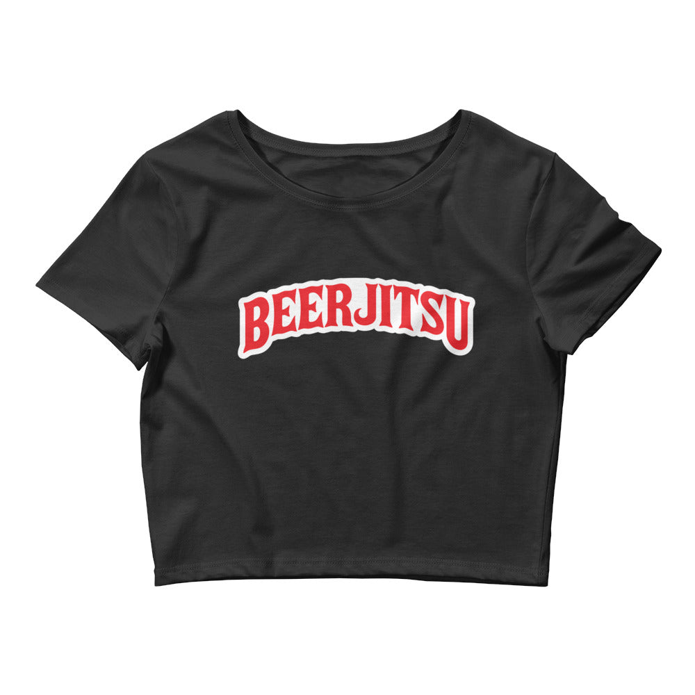 BEER-JITSU Backwoods Crop Tee