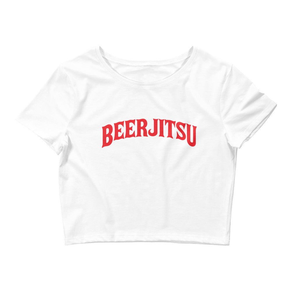 BEER-JITSU Backwoods Crop Tee