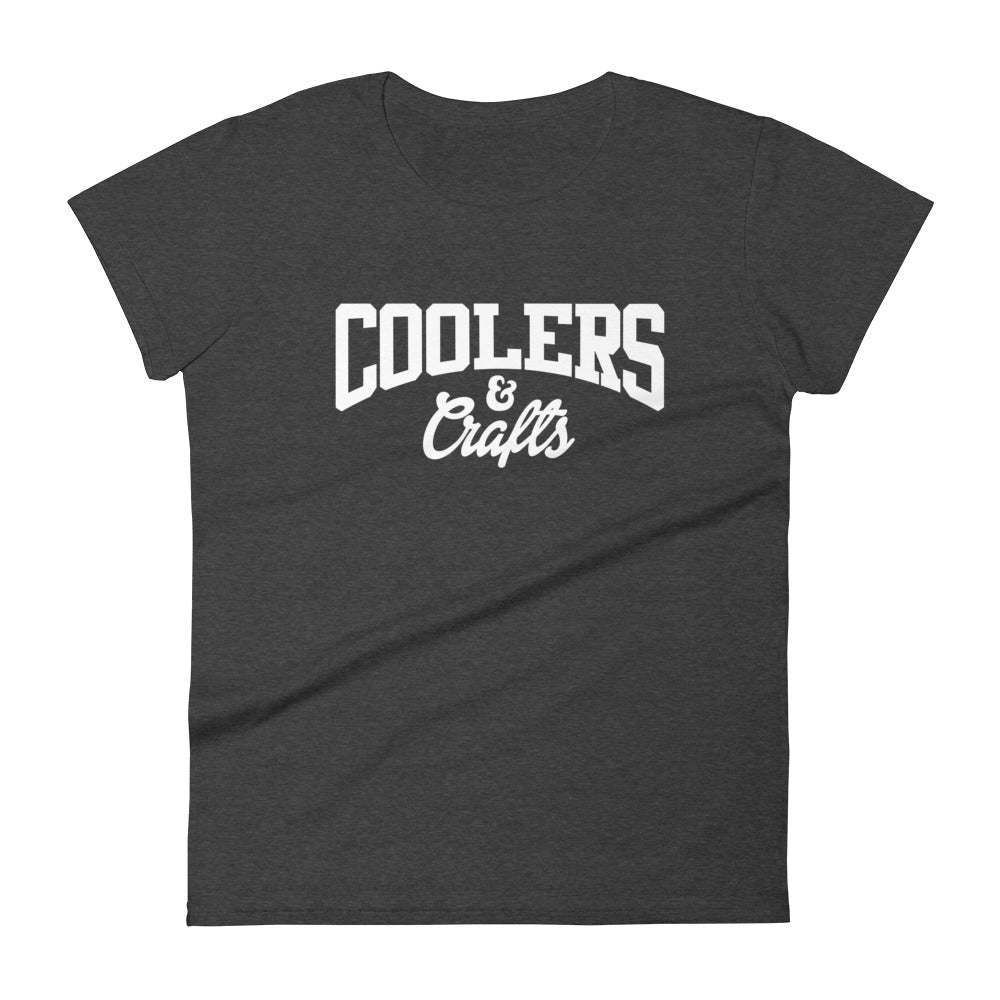 Coolers & Crafts Ladies t-shirt