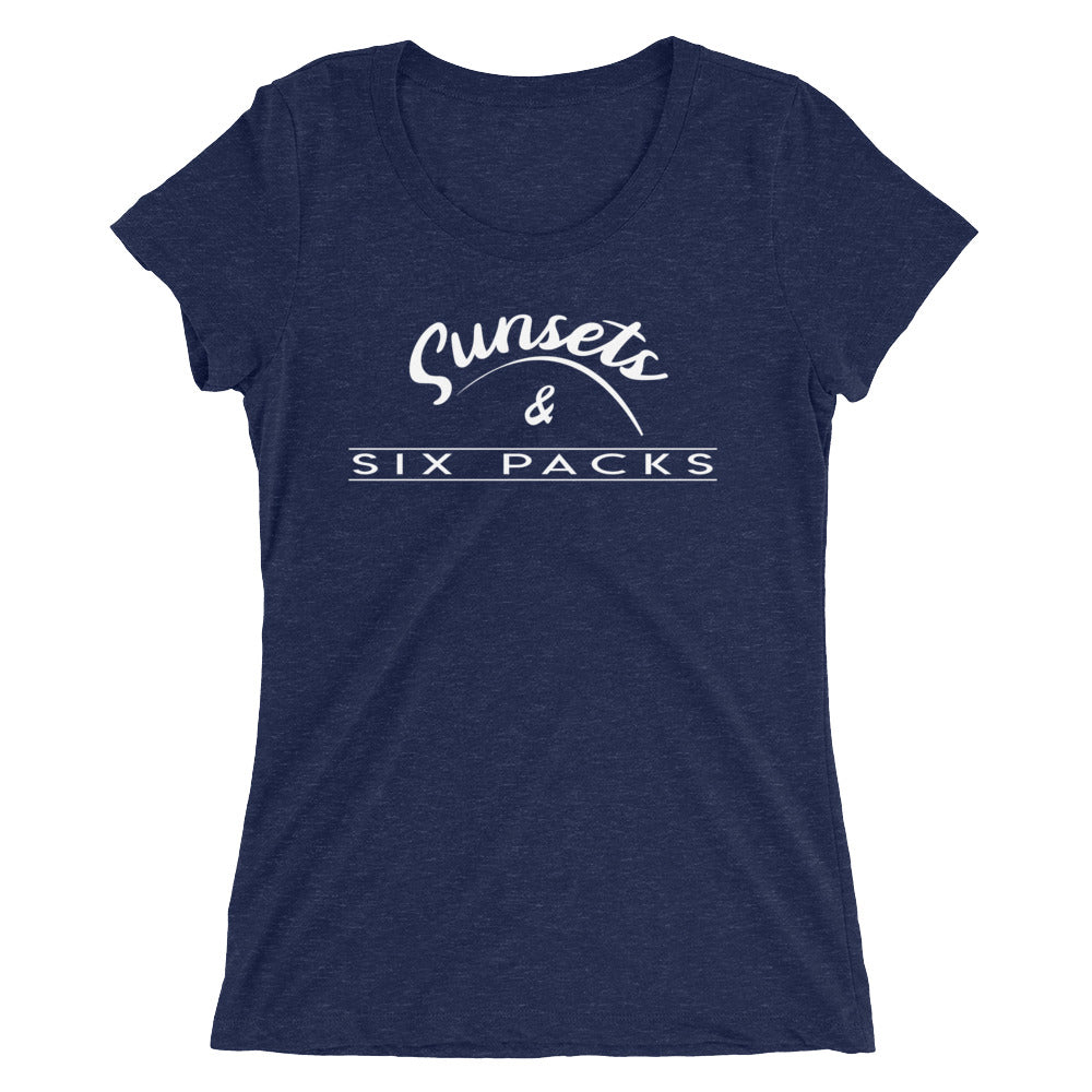 Sunsets & Six Packs Ladies' short sleeve t-shirt